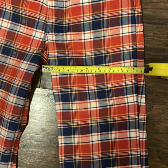 Vintage plaid bell bottom- flare jeans size 00 -1 - Picture 12 of 12